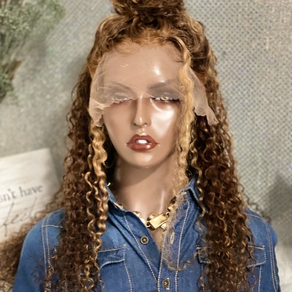 🔥 New Beyoncé Flawless 24”Deep Wave 100% IndianHuman Hair HD Transparent Lace🔥 - Picture 6 of 15